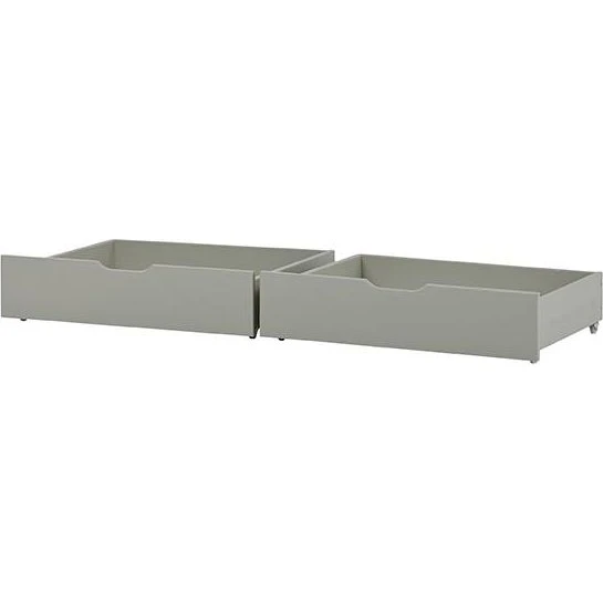 Hoppekids Skuffesæt på hjul 70x160, Dove Grey