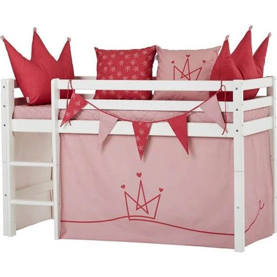 Hoppekids Flagranke Princess, lyserød med bindebånd