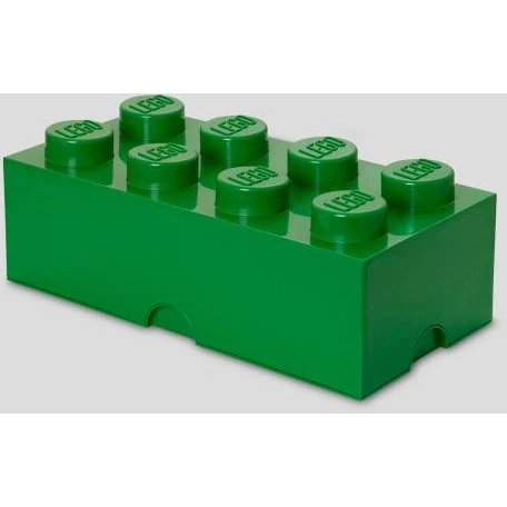 Room Copenhagen LEGO Storage Brick 8 (4004) grøn 50x25x18 cm