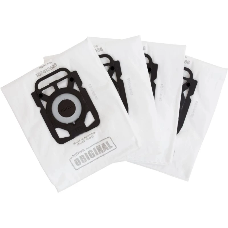 Nilfisk Elite støvsugerposer 4 stk. (inkl. filter)