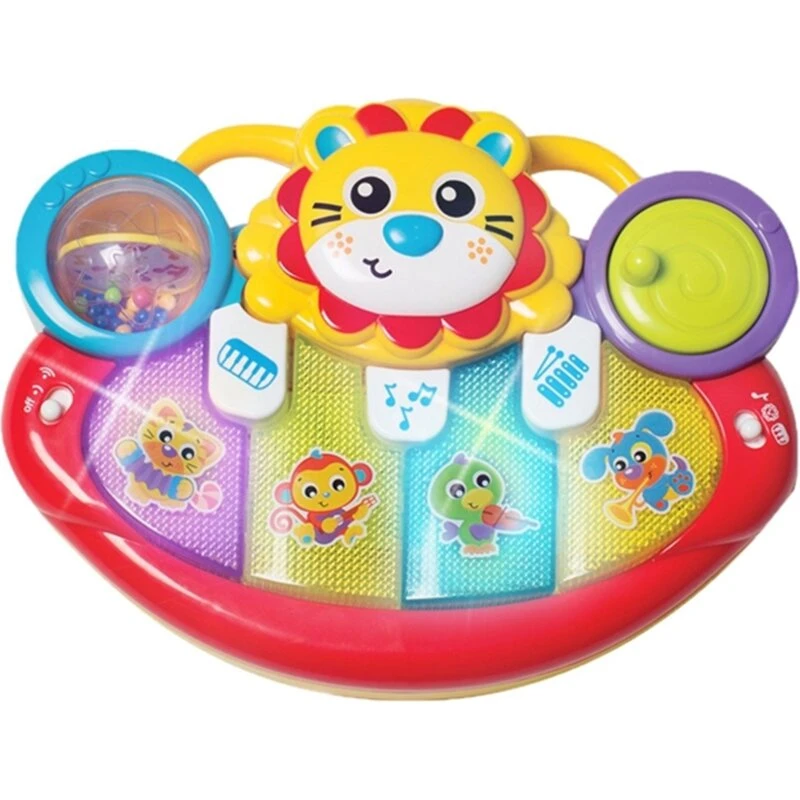 Jerry's Class Lion Aktivitetsklaver – 20 sange & lys