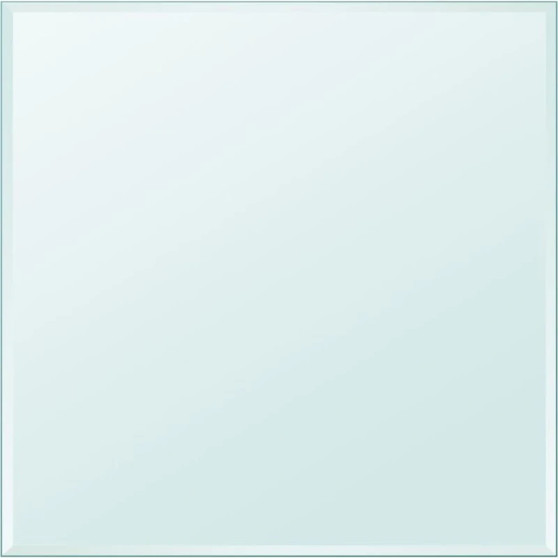 vidaXL hærdet glas bordplade 700 x 700 mm transparent (6 mm)