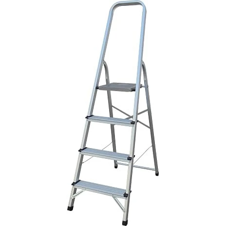 Trolla trappestige aluminium 4 trin, 1,45 m, maks. 150 kg