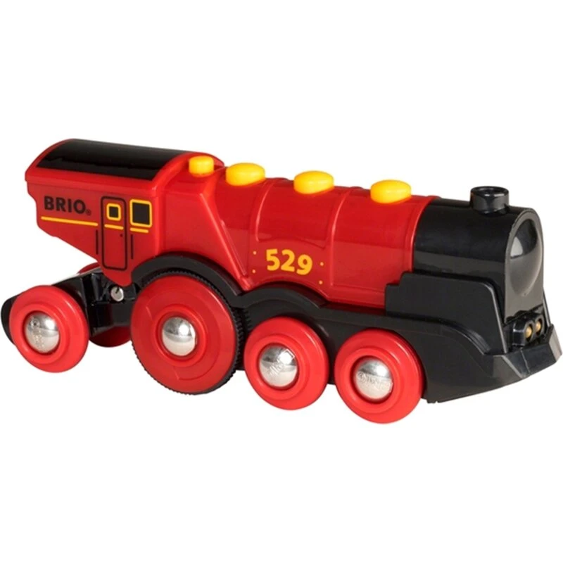 BRIO Lokomotiv Rød (batteridrevet)