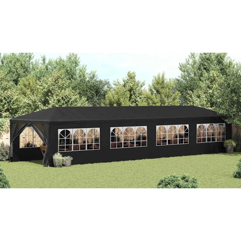 vidaXL festtelt 3 x 12 m antracitgrå
