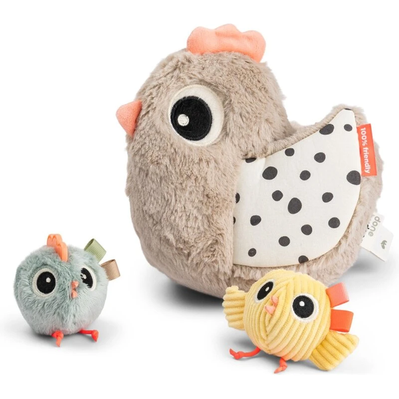 Done By Deer Clucky aktivitetslegetøj, Sand