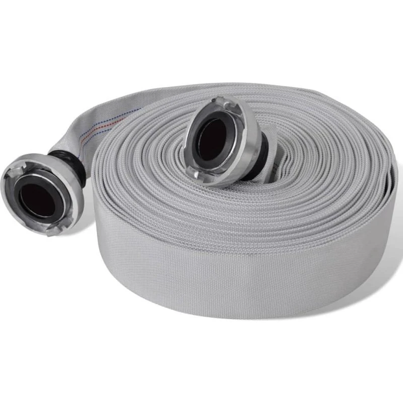 vidaXL brandslange flad 20 m med C‑Storz 2 tommer