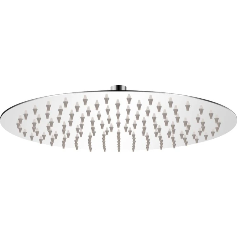 vidaXL Brusehoved rustfrit stål 30 cm rund