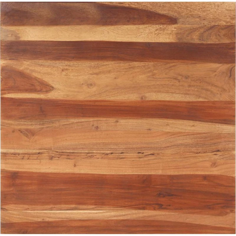 vidaXL bordplade 15-16 mm 80x80 cm i massivt akacietræ