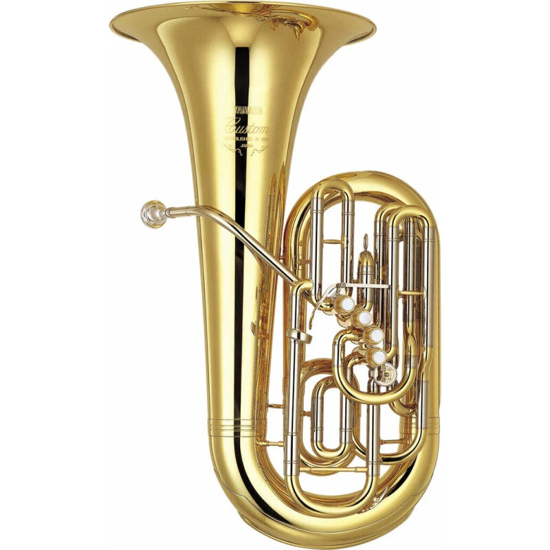Yamaha YFB-822 F tuba, klarlakeret (Custom)