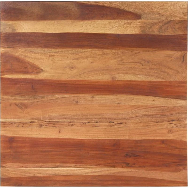 vidaXL bordplade i massivt akacietræ 80x80 cm (25-27 mm)