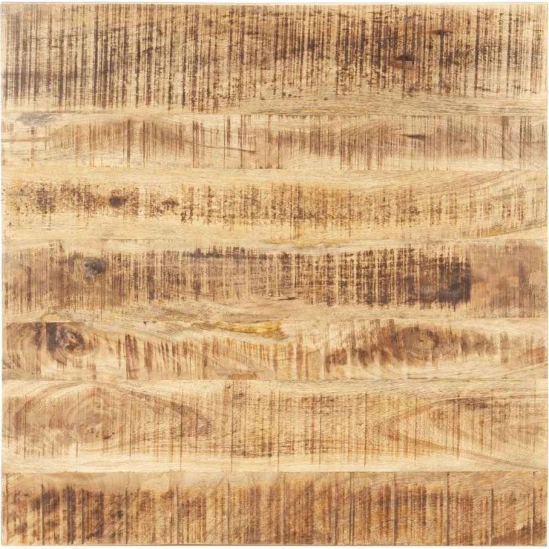 vidaXL bordplade 25–27 mm 80×80 cm massivt mangotræ