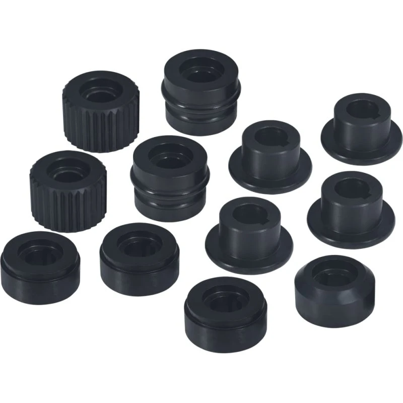 vidaXL flangemøtrikker til rørbukker 12 stk, stål