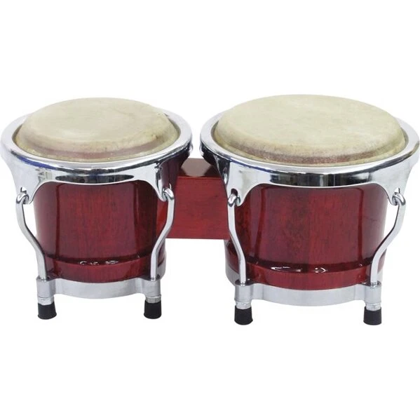 Dimavery BG-45 Bongos 4"+5" vinrød