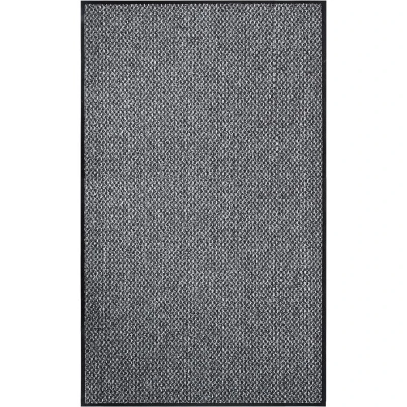vidaXL dørmåtte 90x150 cm grå