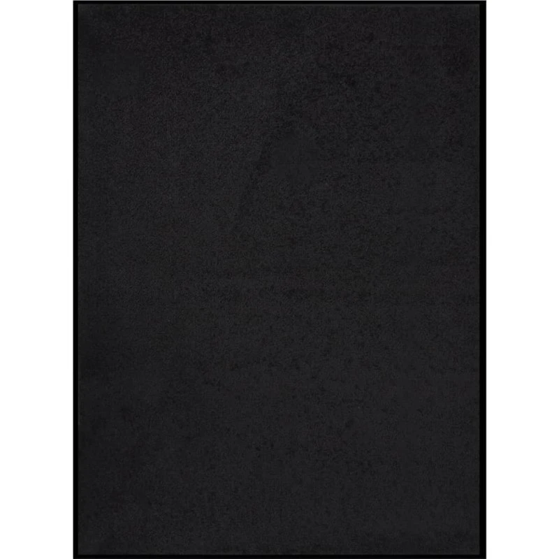 vidaXL dørmåtte 60x80 cm sort