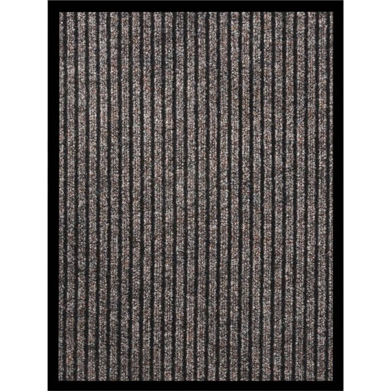 vidaXL dørmåtte 40x60 cm stribet beige