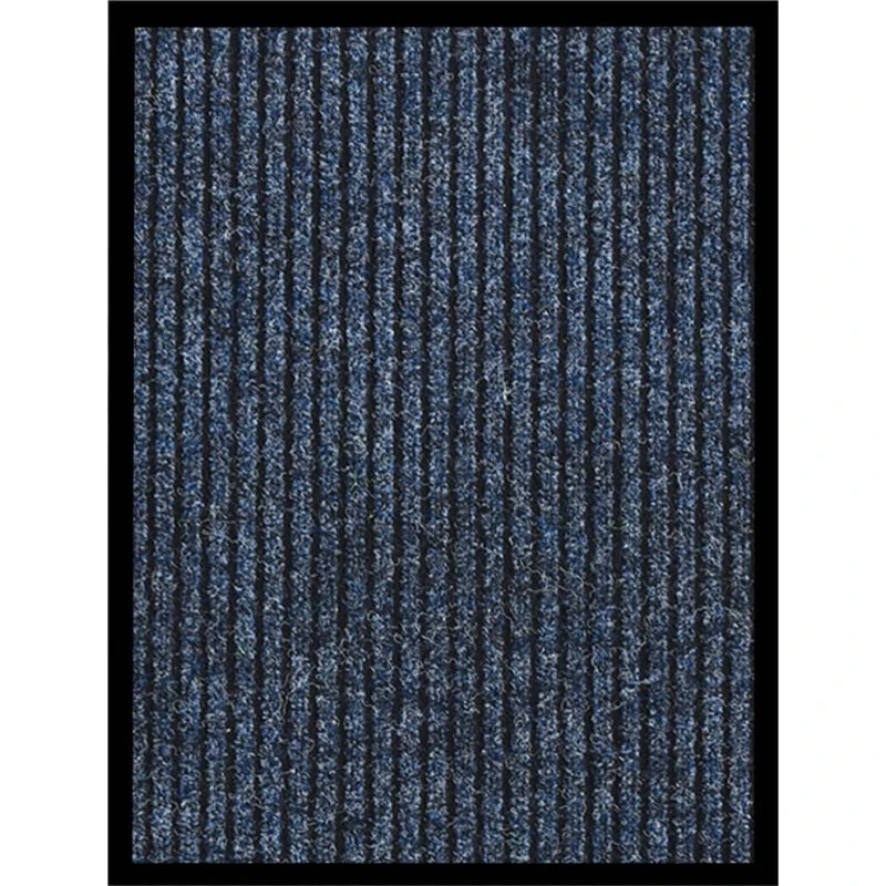vidaXL dørmåtte 40x60 cm stribet blå