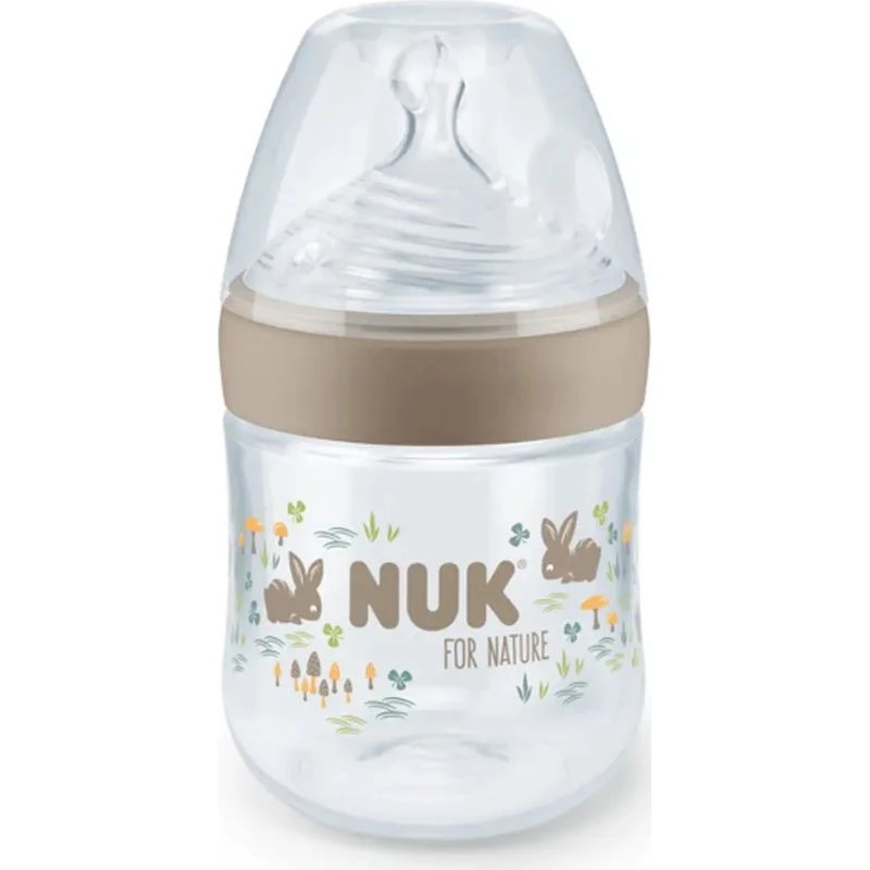 NUK For Nature sutteflaske 150 ml – creme