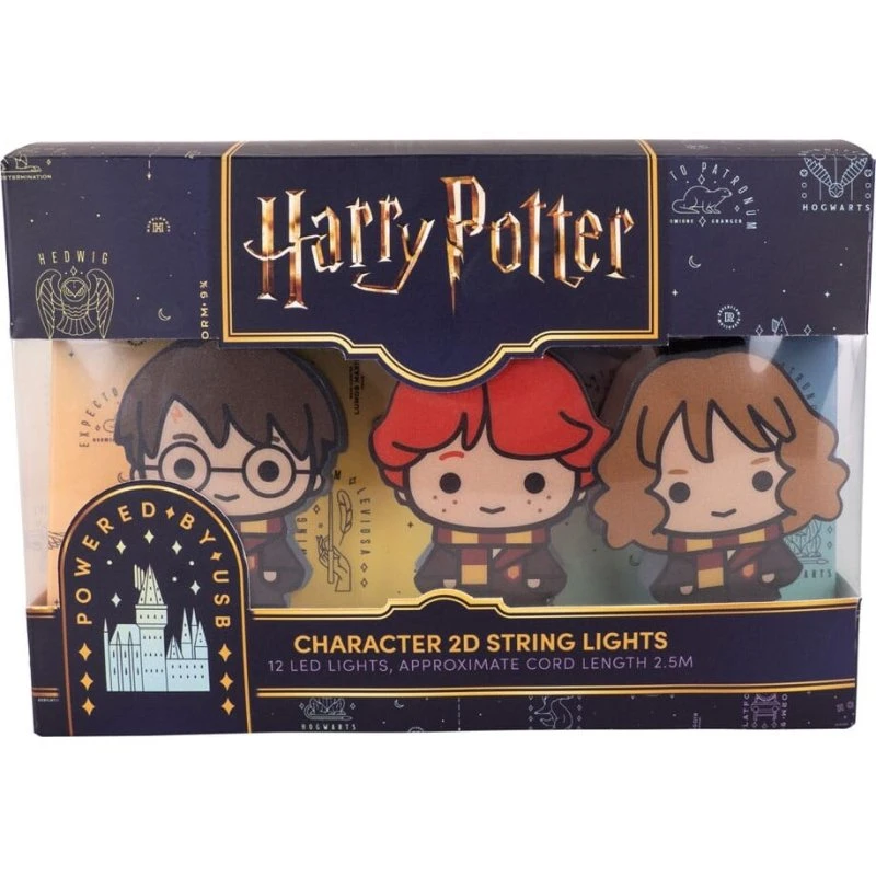 Fizz Creations - Harry Potter lyskæde 2D 'Letter of Acceptance' & Hedwig