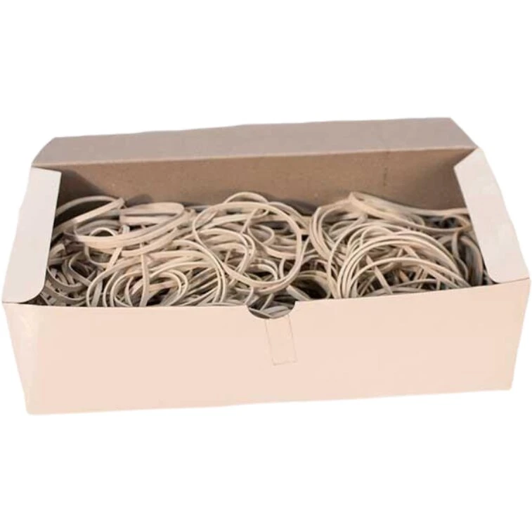 Elastikker 180x10 mm hvid – ca.100 stk (500 g)