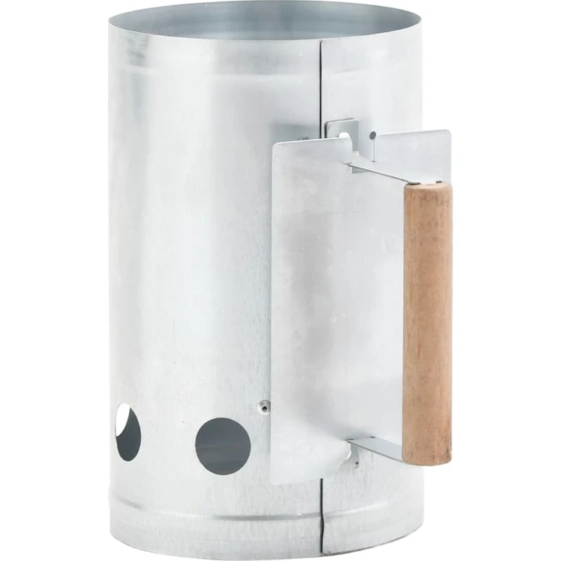 vidaXL grillstarter i galvaniseret stål