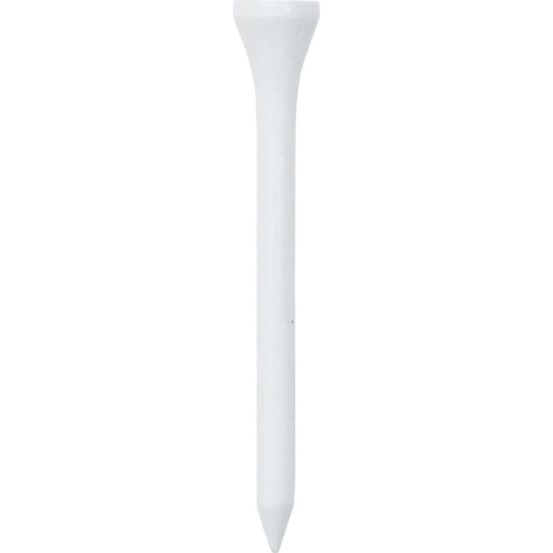 vidaXL golf-tees 1000 stk. 83 mm bambus, hvid