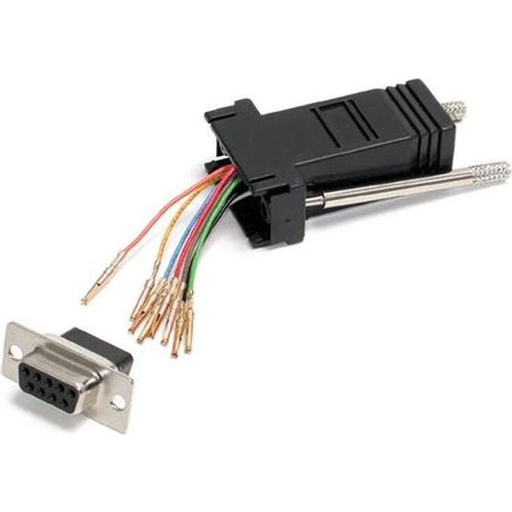 StarTech Netværksadapter GC98FF DB9 til RJ45 (hun/hun) - sort