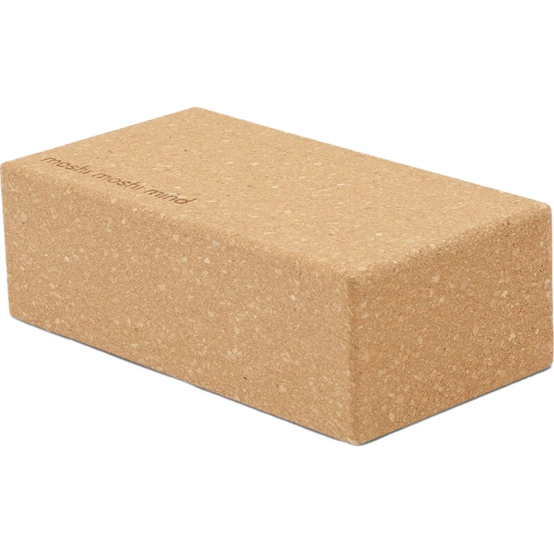 Moshi Moshi Mind yogablok i kork – Arena Beige 7,5x12x22,5 cm