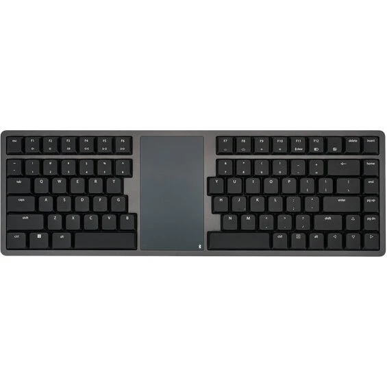 Kinesis Form Keyboard Aluminium – Hvid (split, lavprofil, Bluetooth/USB-C)