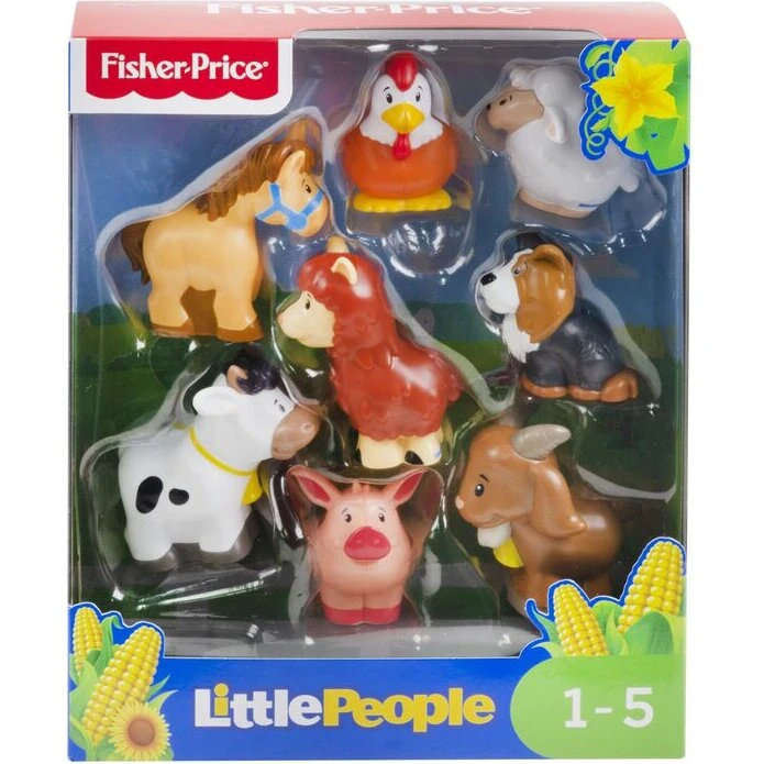 Fisher-Price Little People Bondegårdsdyr – 8 figurer