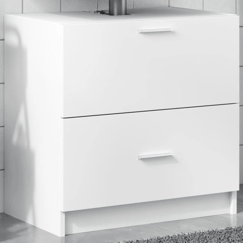 vidaXL underskab til håndvask 59x37x59 cm hvid