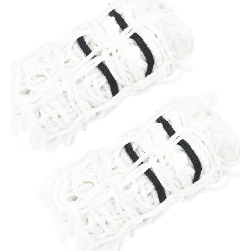 vidaXL Hønet 2 stk. 75×75 cm rund, PP – hvid