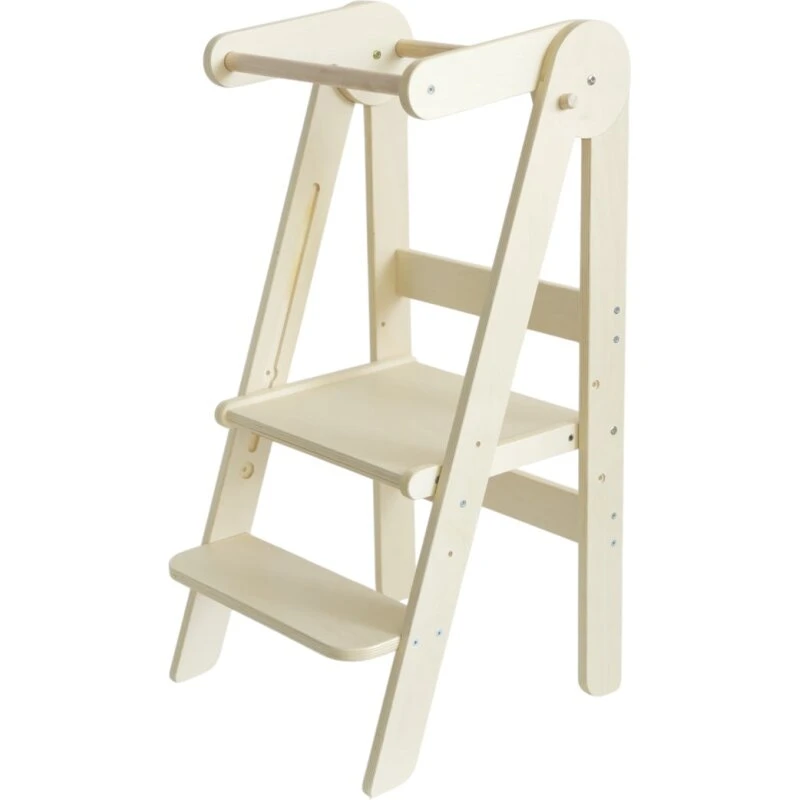 HEMMINGSEN Kids Susanne læringstårn, sammenklappelig (birk)