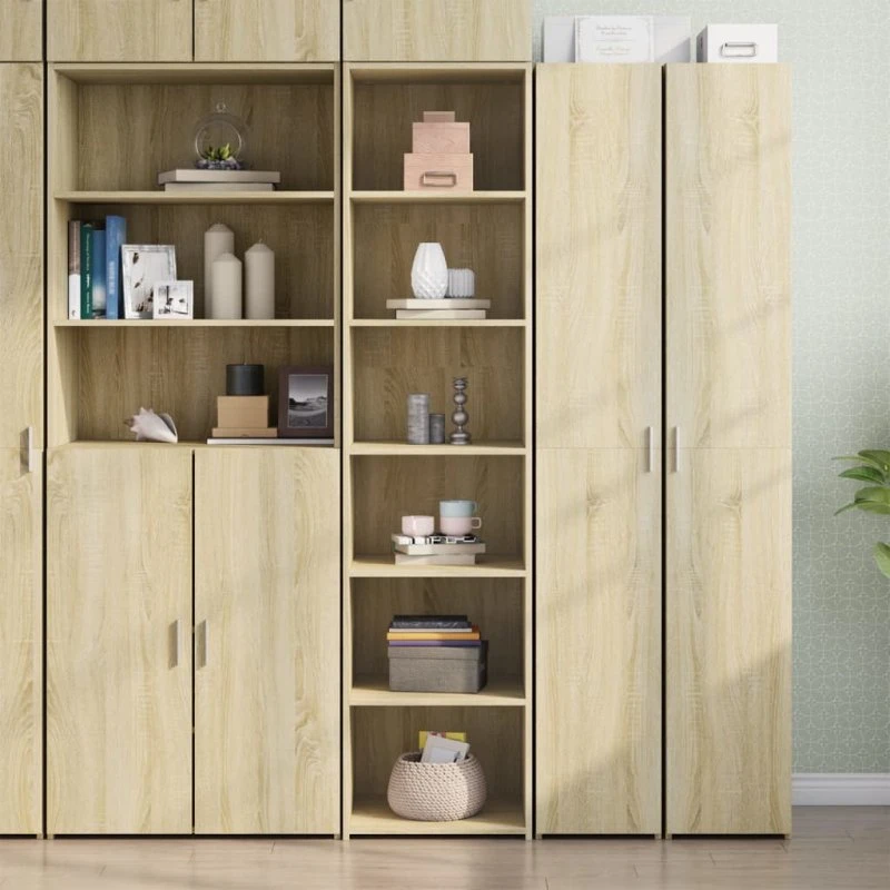 vidaXL reol 45x41x185 cm sonoma-eg