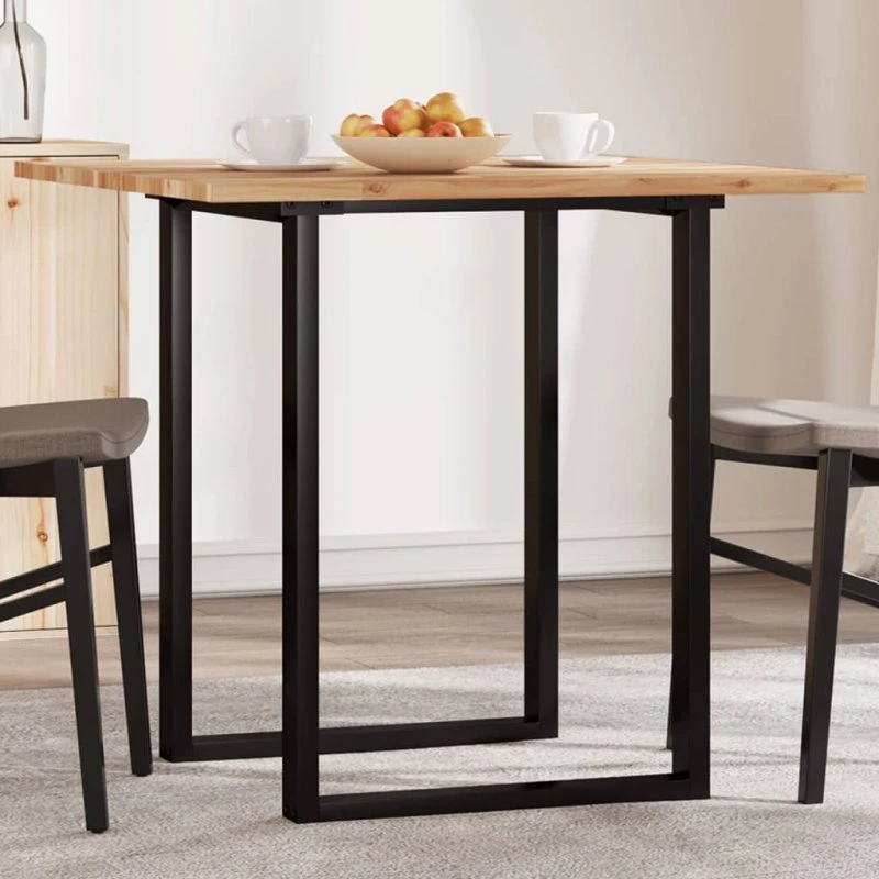 vidaXL bordplade 80x80x2 cm firkantet massivt akacietræ