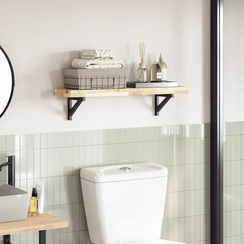 vidaXL bordplade 100x20x4 cm rektangulær i massivt akacietræ