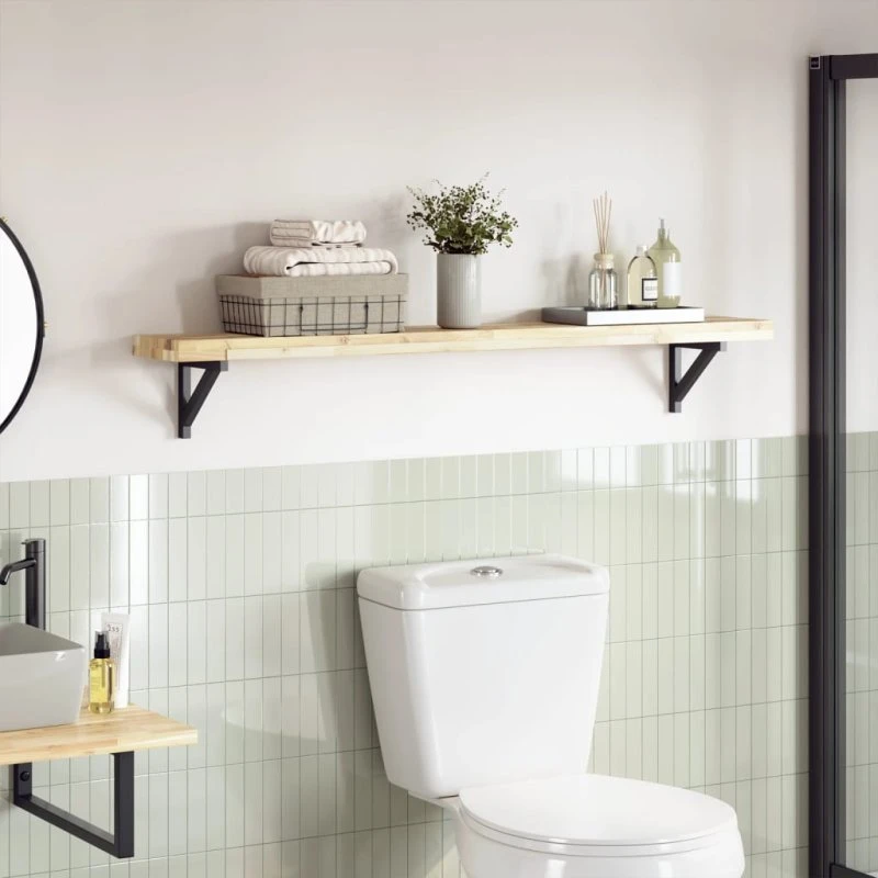 vidaXL bordplade 120x20x4 cm rektangulær massivt akacietræ