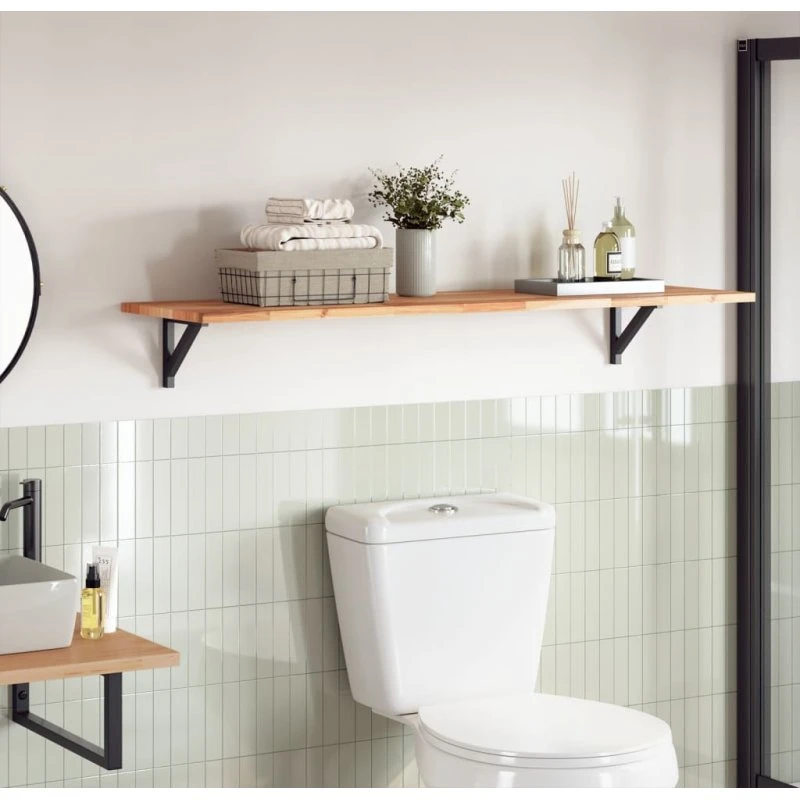 vidaXL bordplade 160x40x2 cm rektangulær massiv akacietræ