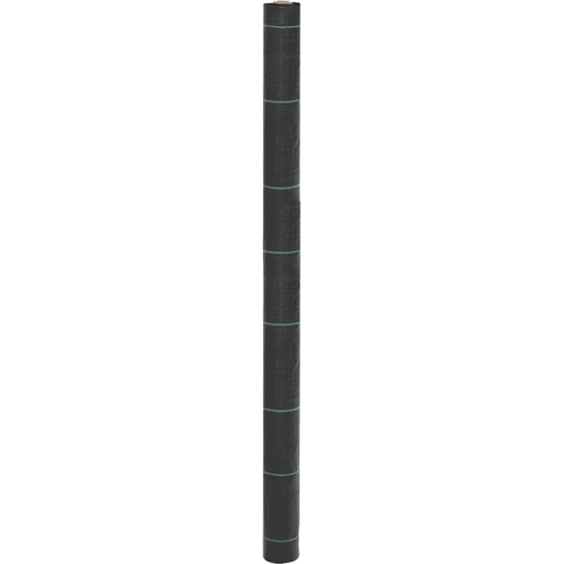 vidaXL ukrudtsdug 1,5x25 m PP, sort