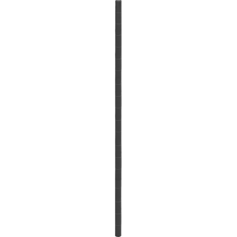vidaXL ukrudtsdug 4x10 m PP – sort