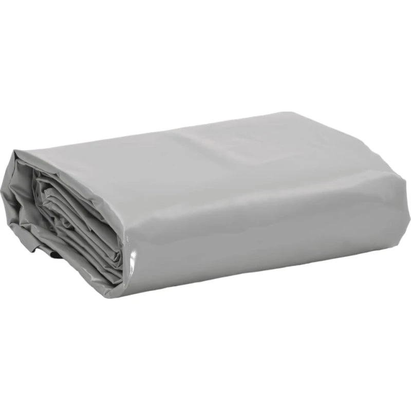 vidaXL presenning 4x5 m 650 g/m² grå