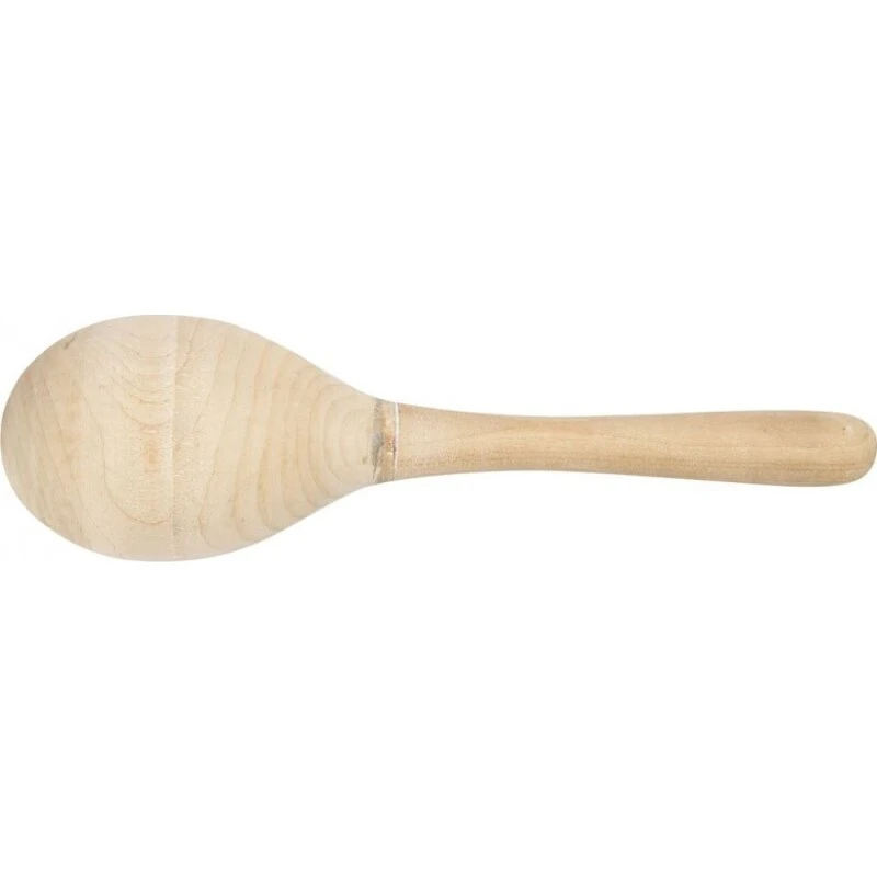 Mal selv Maracas i lyst træ, 20 cm – 1 stk