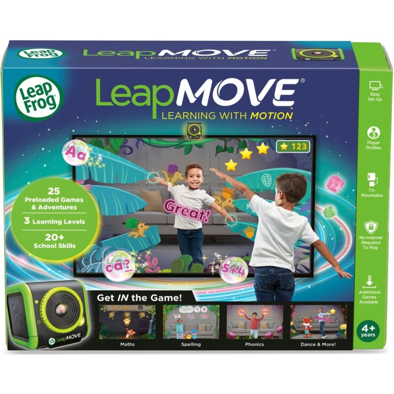 LeapFrog LeapMove - Læringskonsol med bevægelseskontrol
