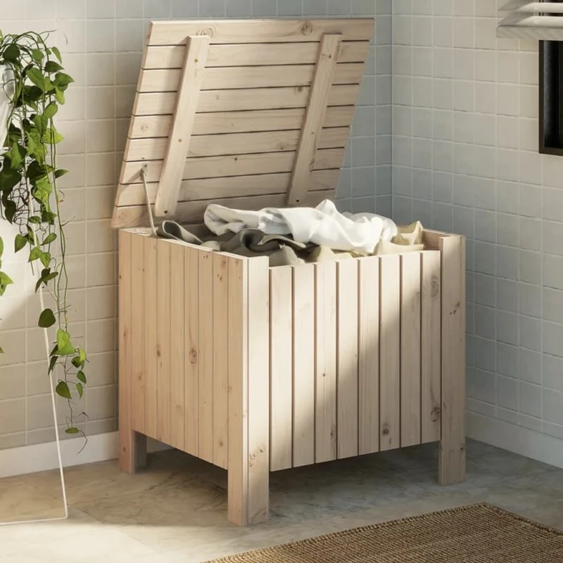 vidaXL RANA opbevaringsboks 60x49x54 cm, massivt fyrretræ