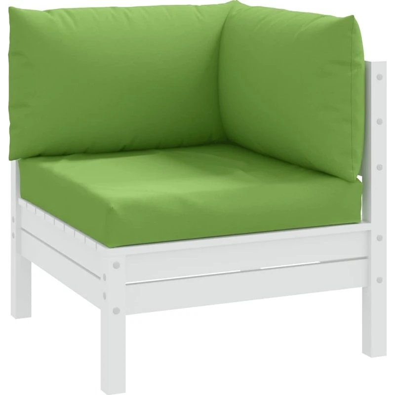 vidaXL pallehynder 3 stk. stof meleret grøn