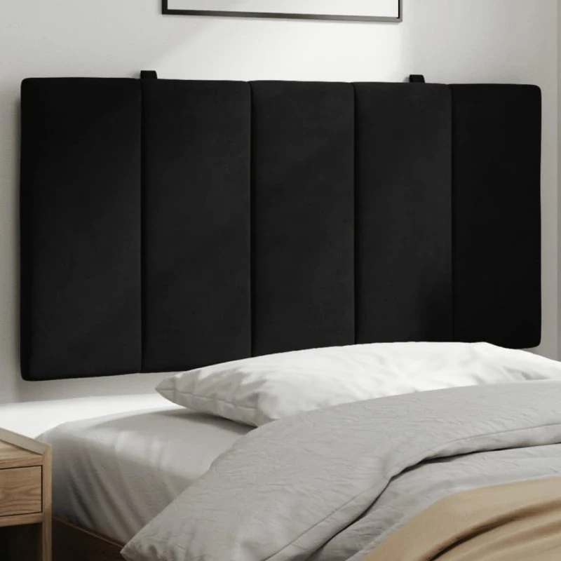 vidaXL gavlpude Hanko 100 cm velour - sort