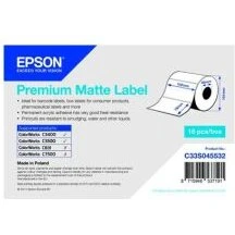 Epson etiketrulle Premium mat 102x76 mm – 440 stk