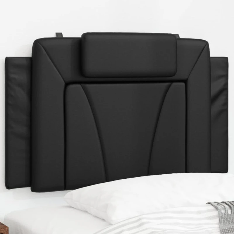 vidaXL Viana gavlpude 90 cm kunstlæder sort