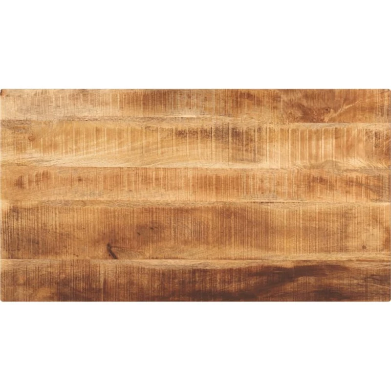 vidaXL bordplade 100x70x2,5 cm rektangulær massivt mangotræ